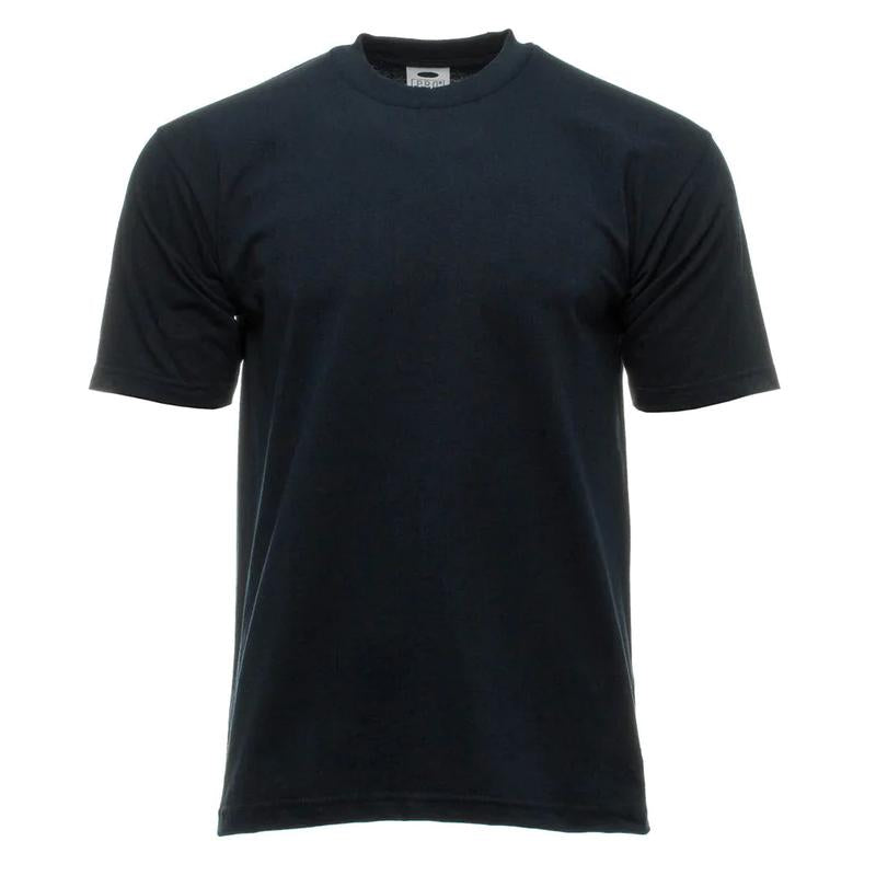 Pro Club Men'S Heavyweight Short Sleeve T-Shirt Top Outfit Cotton Crewneck Original Classic Fabric Knit Menswear Tshirt